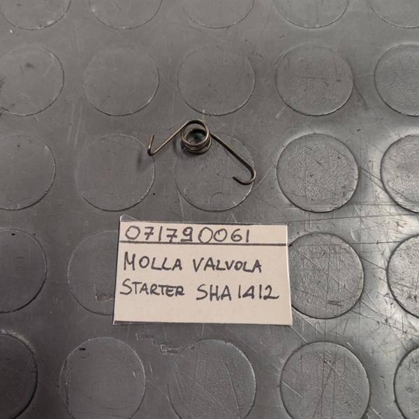 MOLLA VALVOLA STARTER PER SHA1412