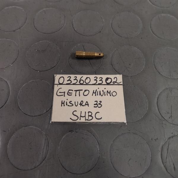 GETTO MINIMO MISURA 33 PER SHBC