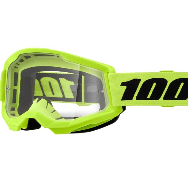 MASCHERA 100% STRATA 2 COL. GIALLO LENTE TRASPARENTE