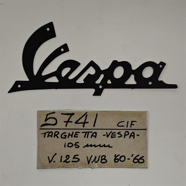 TARGHETTA ANT VESPA 125 105MM