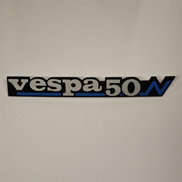 TARGHETTA COFANO LATERALE VESPA 50 N