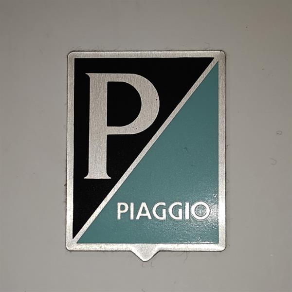 STEMMA ADESIVO ALLUMINIO MODELLI VECCHI VESPA 125