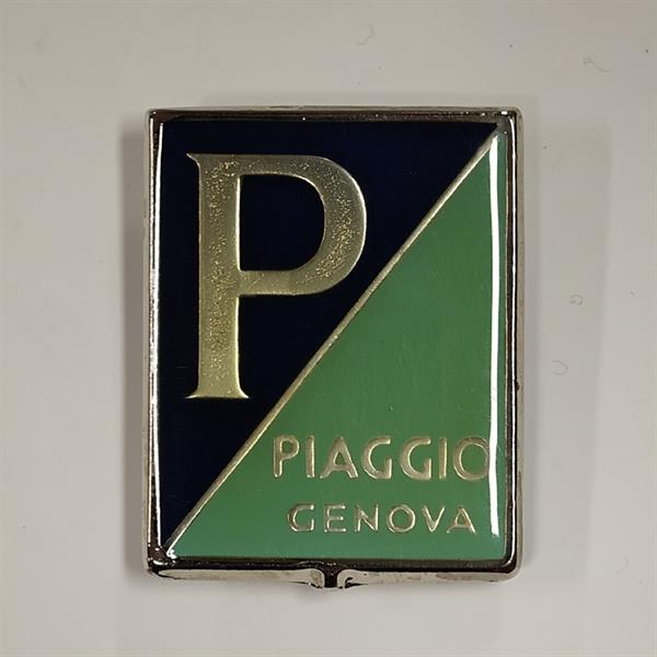 STEMMA RESINATO PIAGGIO GENOVA IN METALLO VESPA 98 /125