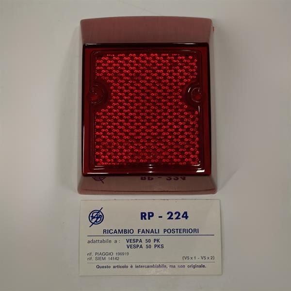 TRASPARENTE POSTERIORE VESPA PK 50