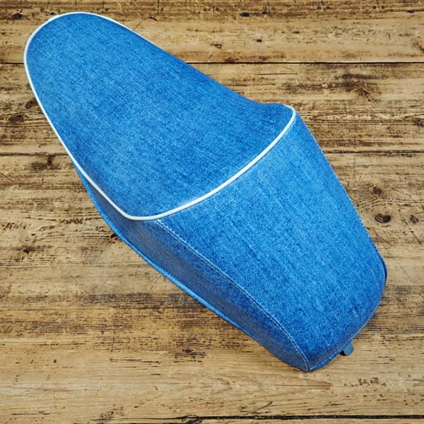 SELLA MONOPOSTO COLOR JEANS VESPA 50 / 125