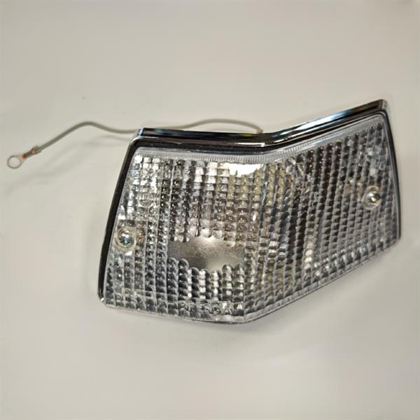 FRECCIA POSTERIORE DX TRASPARENTE COMPLETA VESPA PX 30 ANNI