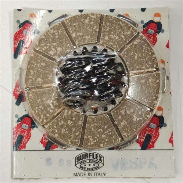 DISCHI E MOLLE FRIZIONE PER VESPA 125 / 150 DAL 1953 AL 1957