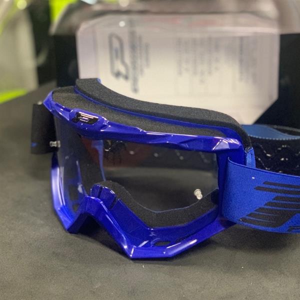 MASCHERA PROGRIP BLU LENTE CHIARA