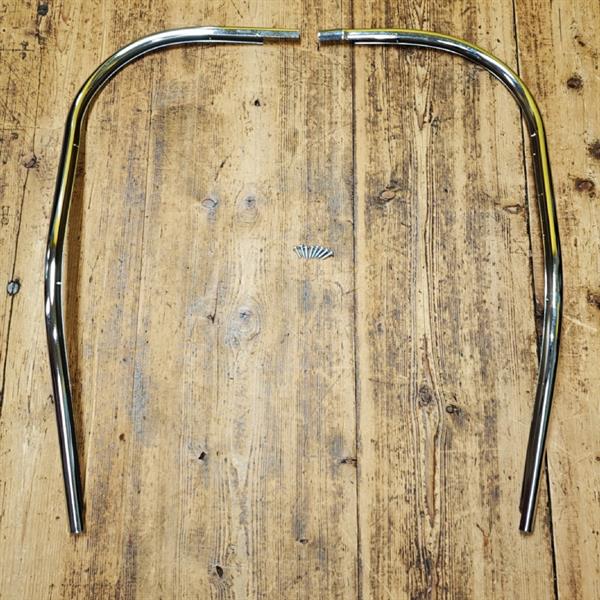 SALVABORDI TUBOLARE CROMATO VESPA 125 DAL 1960 AL 1966