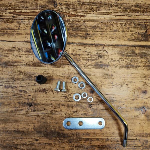 SPECCHIETTO RETROVISORE SX CON STAFFA PER VESPA 50 / 125