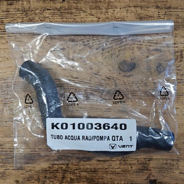 TUBO ACQUA DA RADIATORE A POMPA