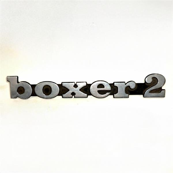 TARGHETTA BOXER 2