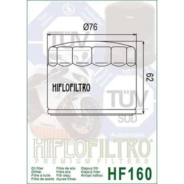 FILTRO OLIO HIFLO BMW HF160