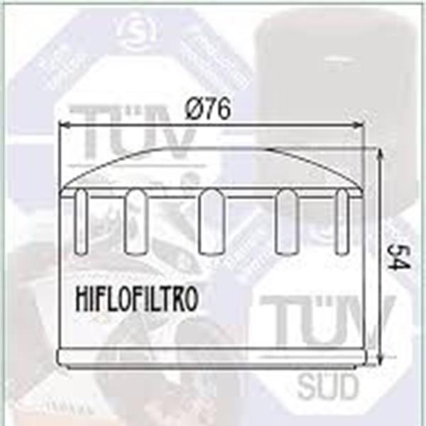 FILTRO OLIO BMW HF164
