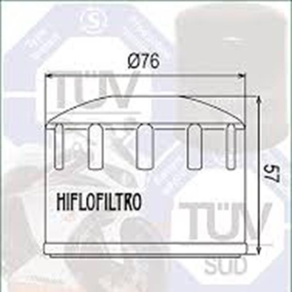 FILTRO OLIO HIFLO BMW HUSQVARNA HF165