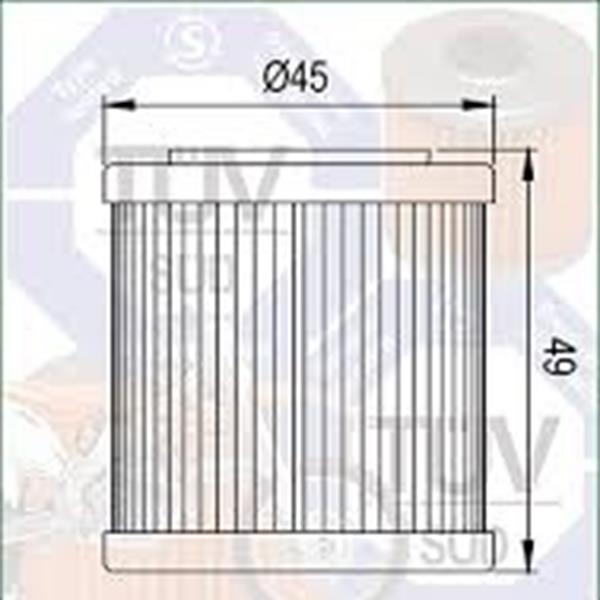 FILTRO OLIO APRILIA PIAGGIO HUSQVARNA  SWM HF563
