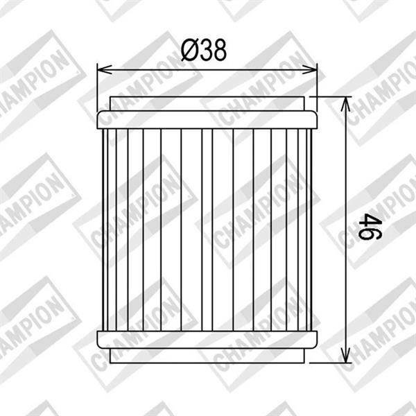 FILTRO OLIO YAMAHA HM VENT BETA FANTIC