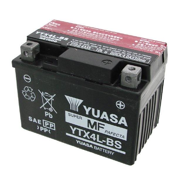 BATTERIA YUASA YTX4L-BS 12V/3AH