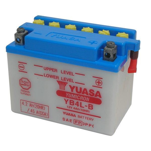 BATTERIA YUASA YB4L-B 12V/4AH