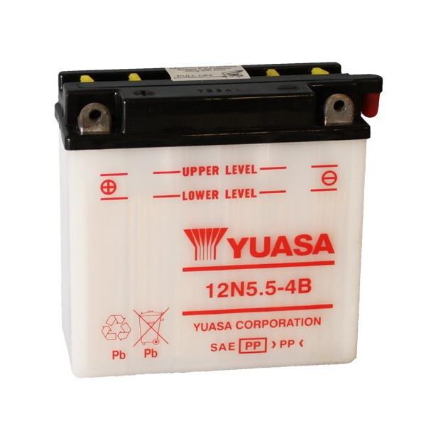 BATTERIA YUASA 12N5.5-4B  12V/6AH