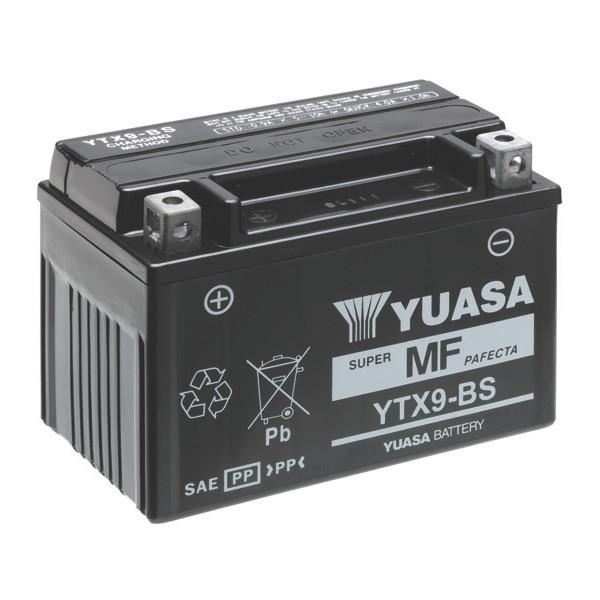 BATTERIA YUASA YTX9-BS 12V/8AH