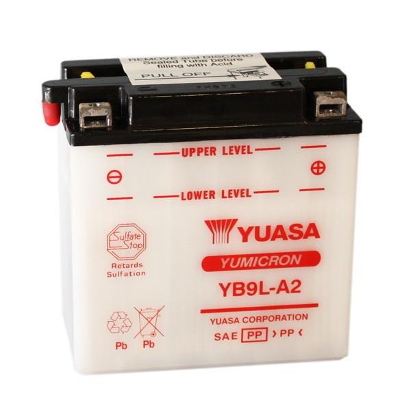 BATTERIA YUASA YB9L-A2 12V/9AH