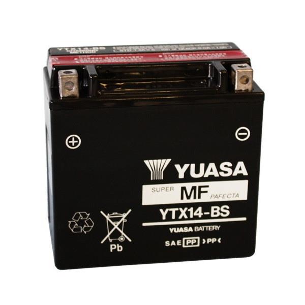 BATTERIA YUASA YTX14-BS 12V 12,6AH