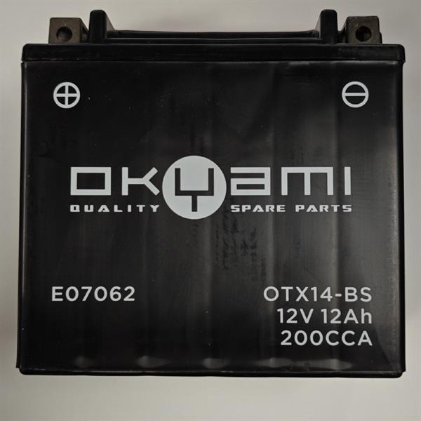 BATTERIA OKYAMI OTX14-BS 12V 12AH