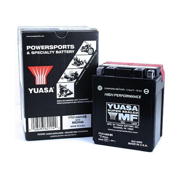 BATTERIA YUASA YTX14AH-BS 12V/12AH