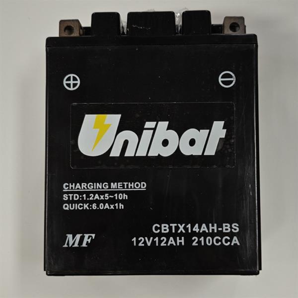 BATTERIA UNIBAT CBTX14AH-BS 12V 12AH