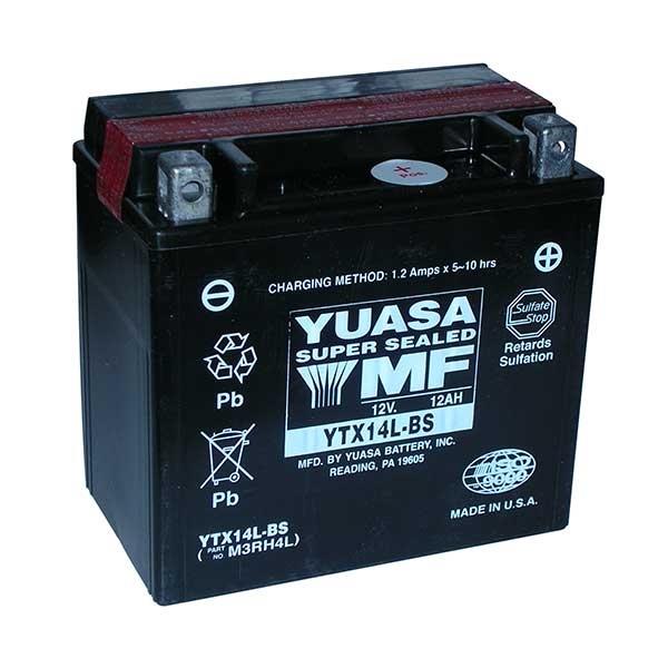BATTERIA YUASA YTX14L-BS 12V/12AH
