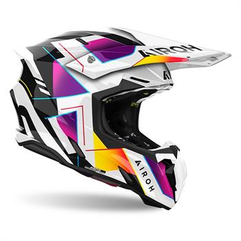 CASCO AIROH TWIST 3 RAINBOW GLOSS