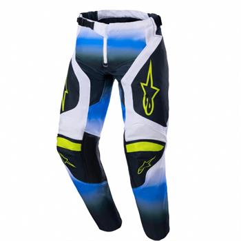 PANTALONE ALPINESTARS BIMBO RACER PUSH COL. NIGHTLIFE  BLUE WHITE