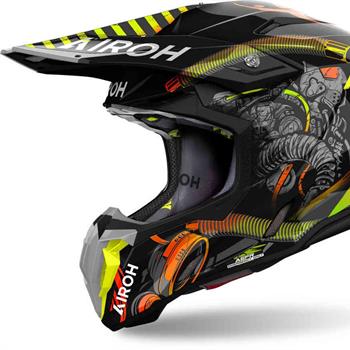 CASCO AIROH TWIST 3 TOXIC GLOSS