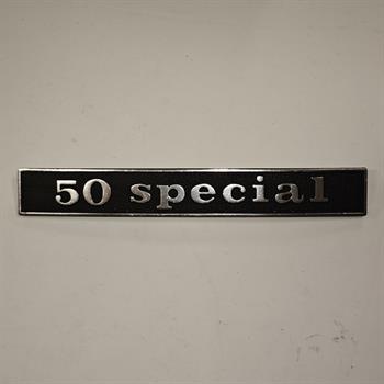 TARGHETTA POSTERIORE 50 SPECIAL
