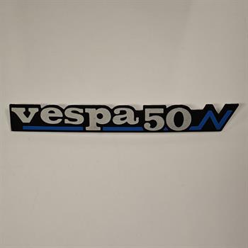 TARGHETTA COFANO LATERALE VESPA 50 N