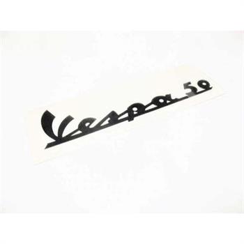 TARGHETTA ADESIVA SCUDO VESPA 50 ADESIVA  ORIGINALE PIAGGIO