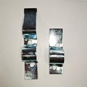 COPPIA PIASTRINE FISSA CAVALLETTO VESPA PX PE DIAM 22