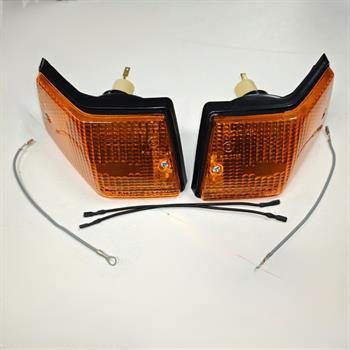 COPPIA FRECCE POST COMPLETE VESPA PX PE T5 ARCOBALENO