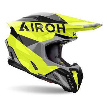 CASCO AIROH TWIST 3 KING YELLOW GLOSS