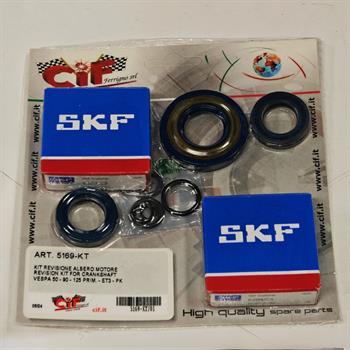 KIT REVISIONE ALBERO MOTORE VESPA 50 / 90 / 125 PRIMAVERA / ET3