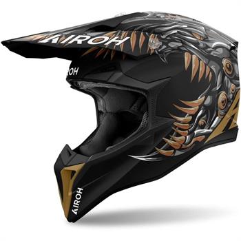 CASCO AIROH WRAAAP CYBORG MATT