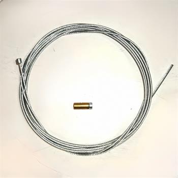 CAVO INERNO GAS 1,2MM X 2 METRI CON MORSETTO