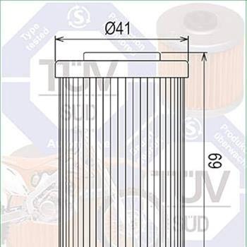 FILTRO OLIO HIFLO KTM HUSABERG BETA HF155