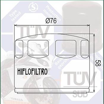 FILTRO OLIO HIFLO APRILIA GILERA MOTO GUZZI HF565
