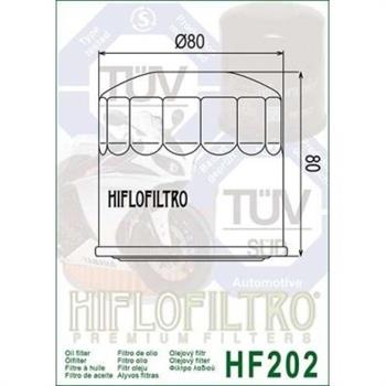 FILTRO OLIO HIFLO HONDA KAWASAKI HF202
