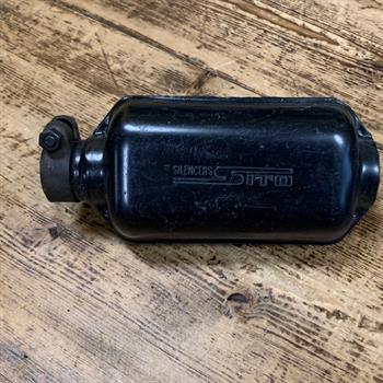 SILENZIATORE SITO DIAM. 28 MOTO 50cc. ANNI '70/'80