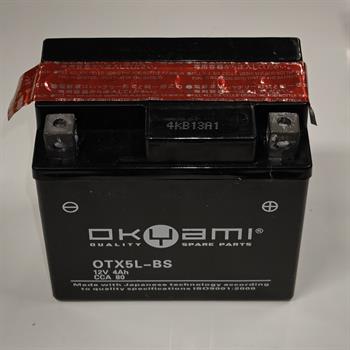 BATTERIA OKYAMI OTX5L-BS 12V 4 Ah