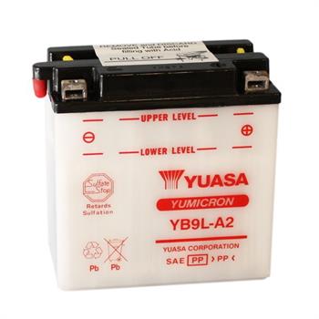 BATTERIA YUASA YB9L-A2 12V/9AH