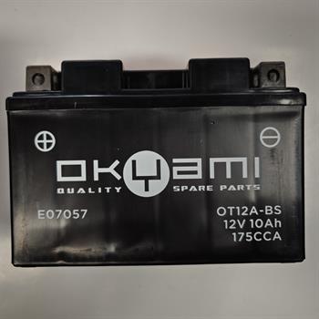 BATTERIA OKYAMI OT12A-BS 12V 10AH
